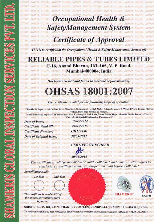 OHSAS 18001-2007